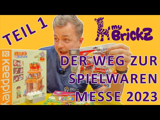 myBrickZ war für dich auf dem Weg zur Spielwarenmesse in Nürnberg 2023 - Teil 1