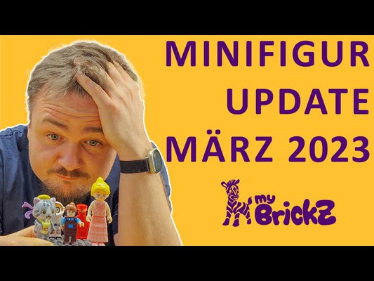 Jetzt geht es den LEGO ® Minifiguren an den Kragen: Es gibt Neuigkeiten von der myBrickZ Minifigur