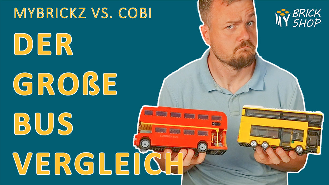 Der große Bus Vergleich | Cobi gegen myBrickZ