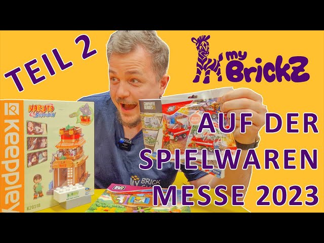 myBrickZ war für dich auf der Spielwarenmesse in Nürnberg 2023 - Teil 2