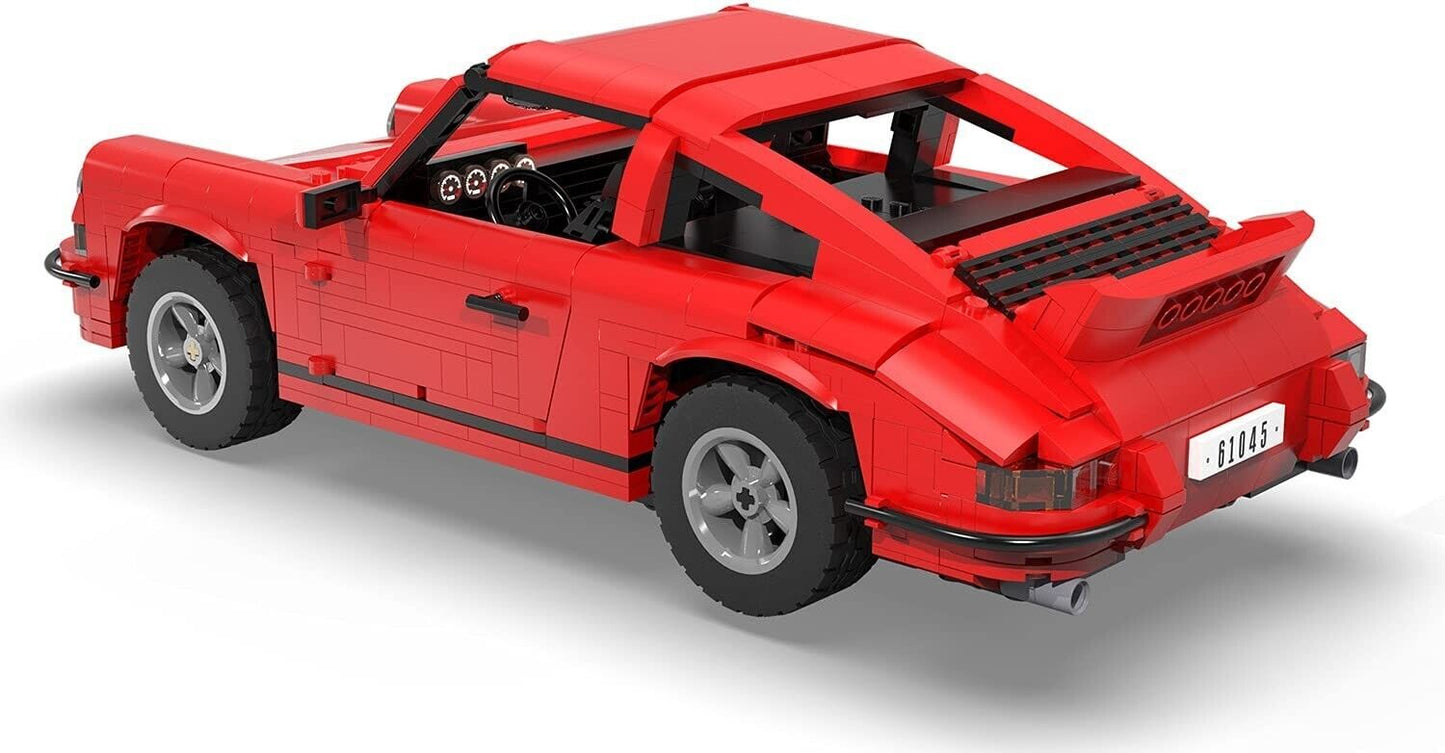 CADA Sportwagen 911er Porsche C61045W Klemmbaustein Set