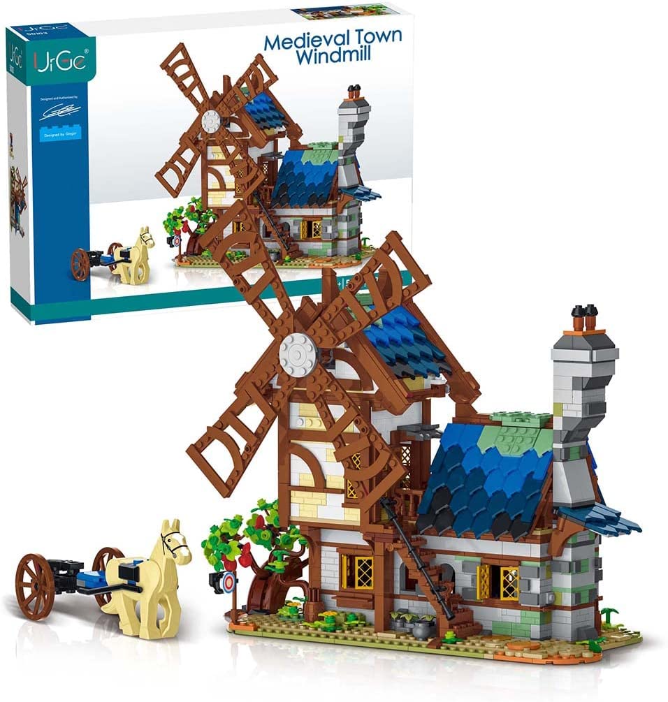 urge mittelalterliche Windmühle 50103 Klemmbaustein Set