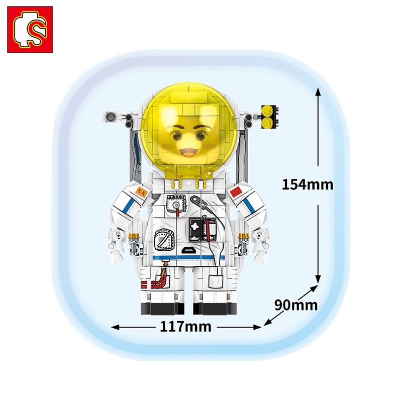 Sembo Astronaut 203017 Klemmbaustein Set