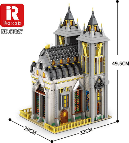 reobrix Kirche 66027 Klemmbaustein Set