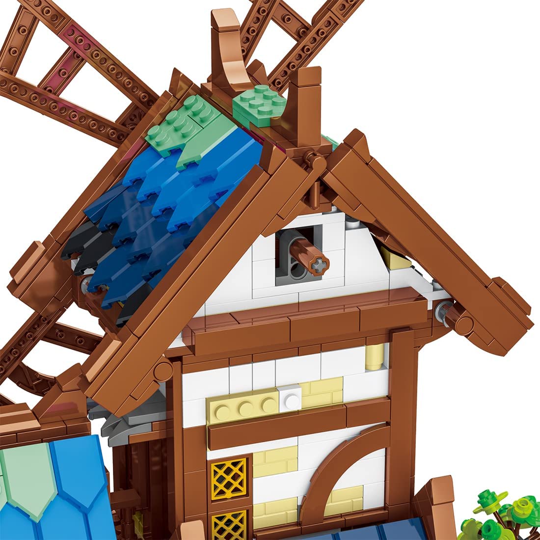 urge mittelalterliche Windmühle 50103 Klemmbaustein Set
