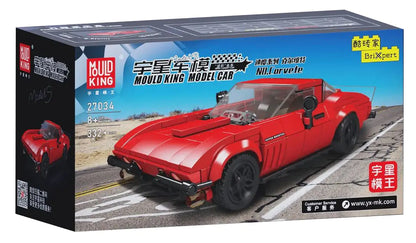 Mould King Corvette Modelauto 27034 Klemmbaustein Set