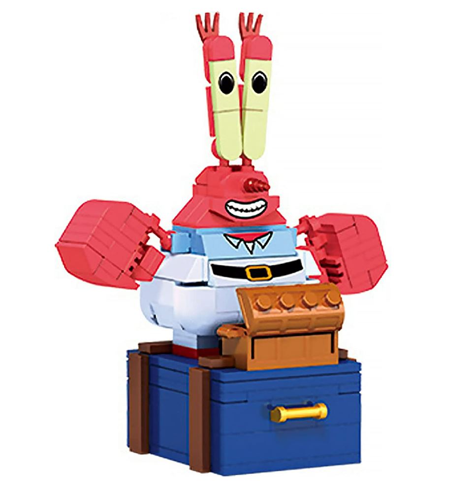 Sembo Spongebob Mr. Krabs 612207 Klemmbaustein Set