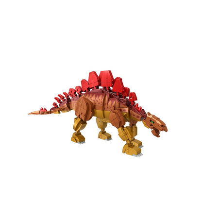 Open Bricks - Stegosaurus Dino Klemmbaustein Set