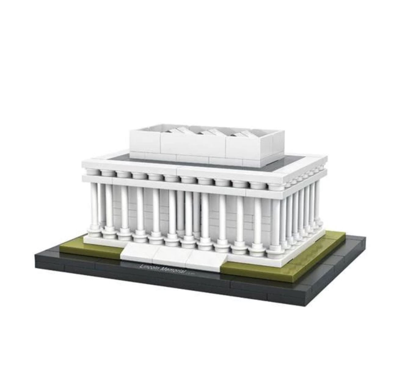 LOZ 1007 Lincoln Memorial Mini Blocks Klemmbaustein Set