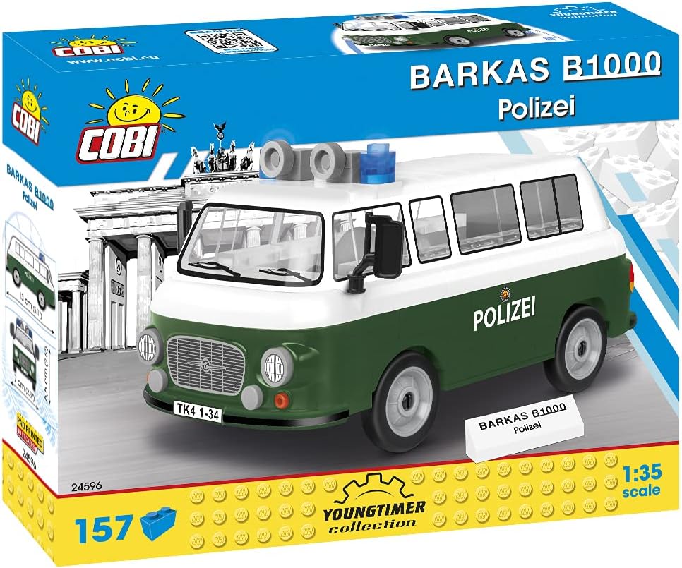 COBI Barkas B1000 Polizei 24596 Klemmbaustein Set